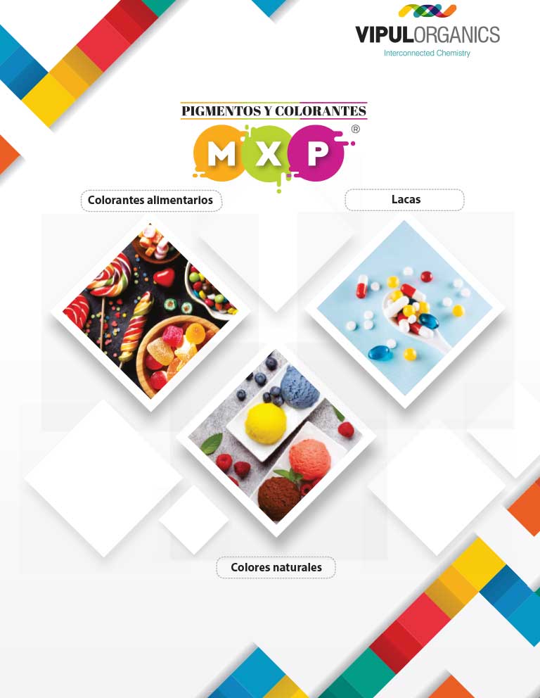 Catálogo para alilmentos y lacas | MXP | VIPUL ORGANICS